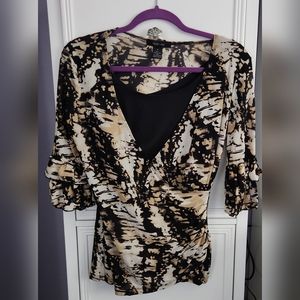 Style & Co V Neck Top Size S